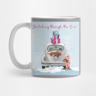 Dachshing through the snow Mug